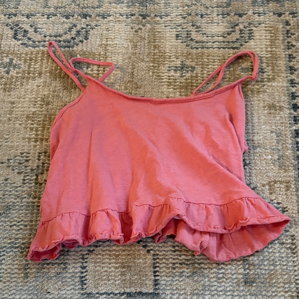 American Eagle Outfitters Pink Tank Top